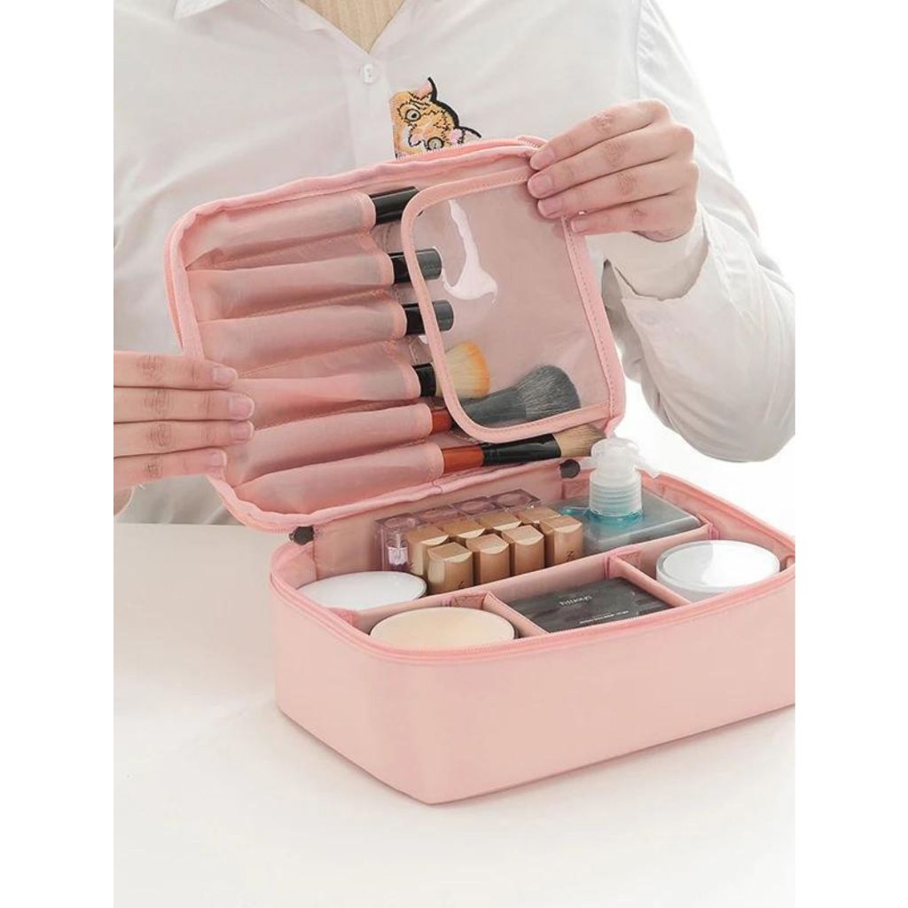 Necessaire Bolsa Para Cosméticos À Prova D'àgua De Viagem em Oferta na Shopee
