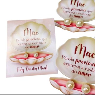 kit 100, 50 , 20 pares de brinco perola +tags dia das maes lembrancinha/mimo