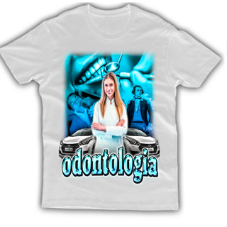 Camiseta Meme ODONTOLOGIA GIRL em Oferta na Shopee