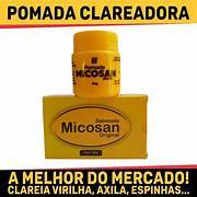 Kit Com 2 Itens POMADA Micosan Sabonete em BARRA Micosan Original  Clareador de Manchas acne espinhas