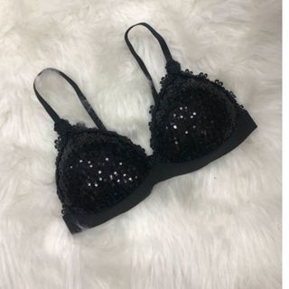 Cropped Top Paetê alçinhas reguláveis com bojo Top feminino moda luxo