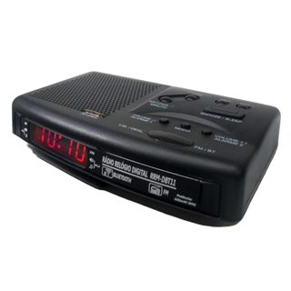 Rádio Relógio Digital Motobras Fm Bluetooth Despertador RRMDBT11 em Oferta na Shopee