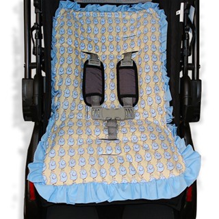 Capa Para Carrinho de Bebê Acolchoada Macia 100% Algodão