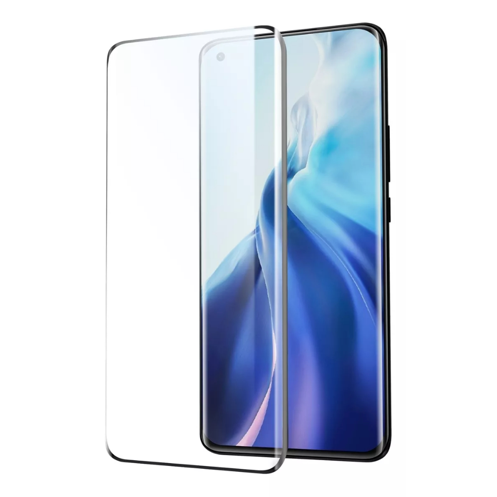 Pelicula Vidro 9d curvada para Xiaomi Mi 11 Ultra / Mi 11 pro / Mi 11 em Oferta na Shopee