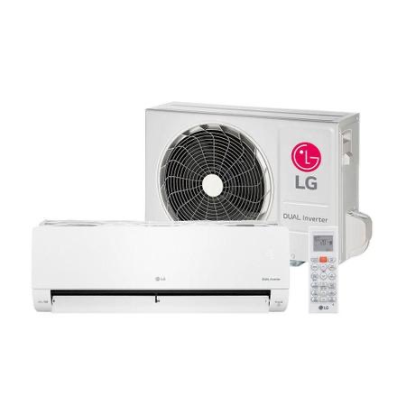 Ar Condicionado Split Hi-Wall LG Dual Inverter Voice +AI 12.000 BTU/h Quente/Frio 220V