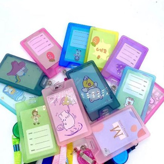 Kit 1 peça/Porta Crachá Retrátil com Cordão e Crachá Rígido Horizontal e Vertical.. em Oferta na Shopee