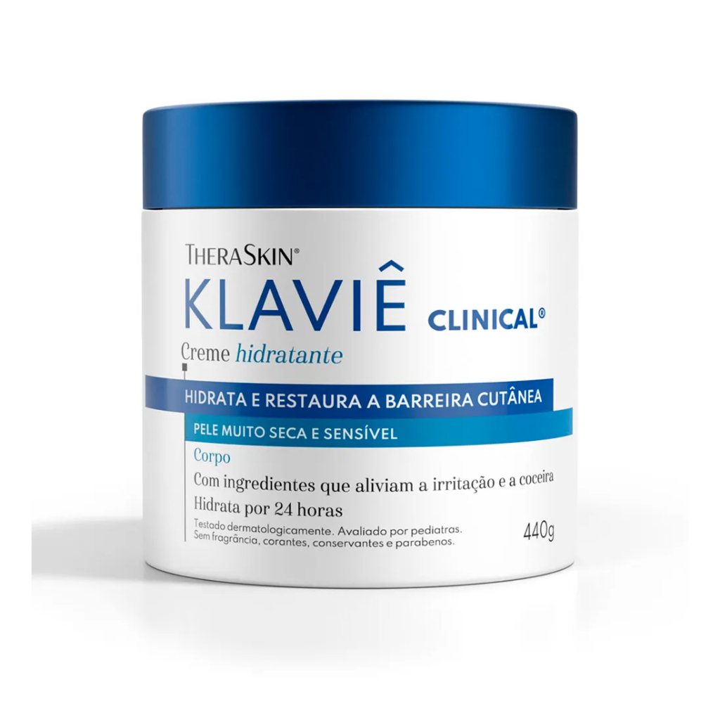 Theraskin Klaviê Clinical - Creme Hidratante 440g em Oferta na Shopee