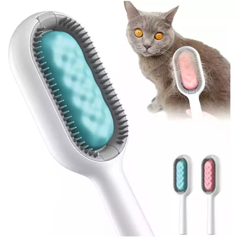 Escova para Gatos Removedor De Pelos Para Cães Escova Gatos Pet Aparador
