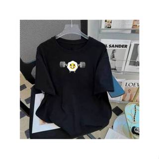 Camiseta Academia Ovo Frito Algodão Manga Curta Street