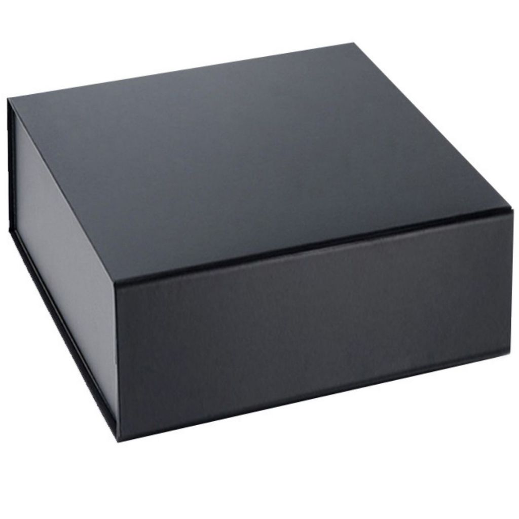 Caixa Rígida Quadrada Para Presente Preta Super Luxo 18x18x7 em Oferta na Shopee