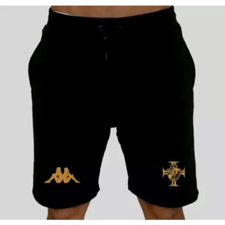 Bermuda Vasco Tradicional de Moletom Flanelado Grosso de Alta Durabilidade e Qualidade com Confortoc