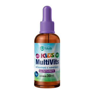Multivitaminico MultiVits Kids 30ml - Uvits em Oferta na Shopee