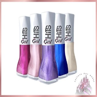 Kit Esmaltes Perolados Hits 5free com 5 cores