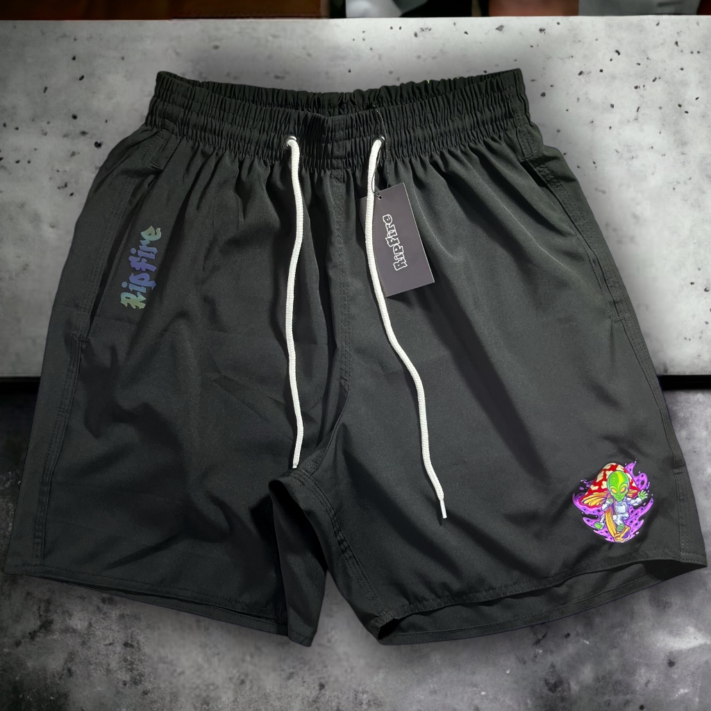 Bermuda Masculina Elastano Tac Tel Et Alien Mushroom Ripfire Rave Company em Oferta na Shopee