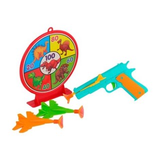 Arminha De Brinquedo Laça Dardos + Alvo