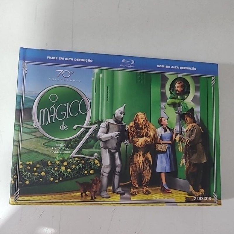 Box Bluray 'O Mágico de Oz' (70° Aniversário) *Leia a Descrição*