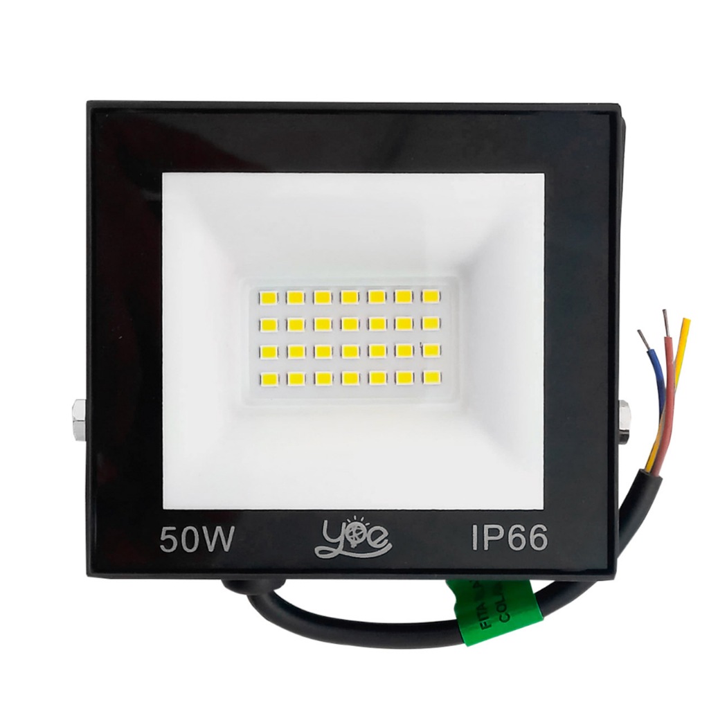 Refletor Led 50w Ip66 SMD 6000k 6K Smart Branco Frio Prova Dágua Bivolt