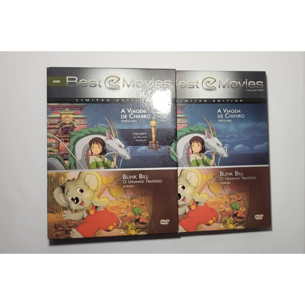 Dvd A Viagem De Chihiro / Blink Bill