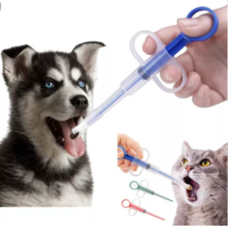 Aplicador De Comprimidos remédios Alimentador Pet Seringa Para Cães e Gatos em Oferta na Shopee