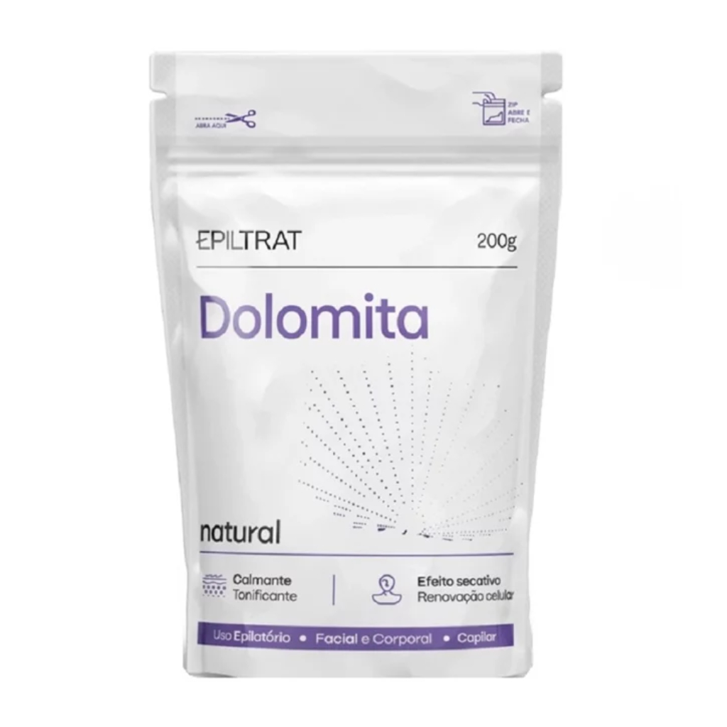 Dolomita em Pó Analgésico Calmante Pré depilatória 200g Labotrat