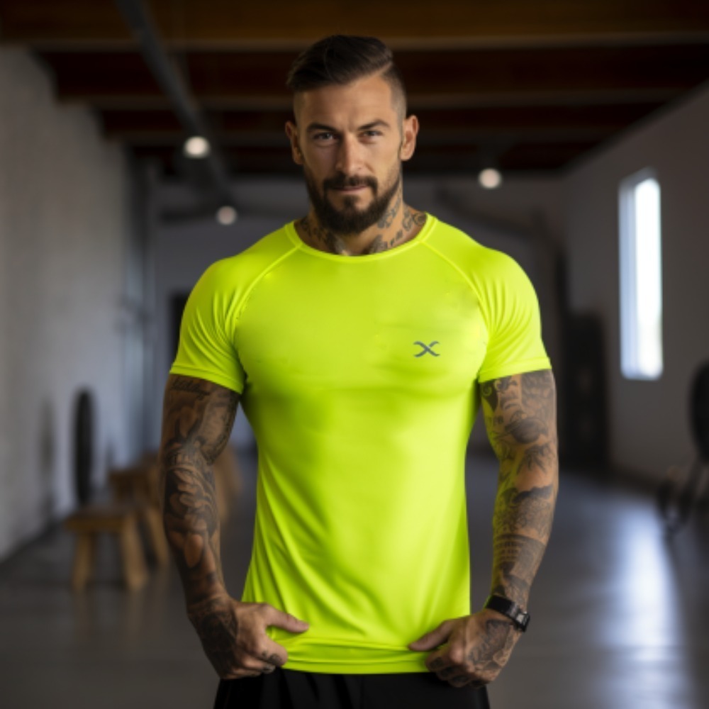 Camiseta Musculação Academia Dry Fit Masculina Atividades Roupa masculinas