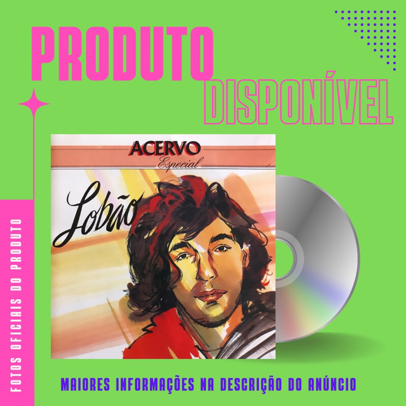 CD LOBÃO - ACERVO ESPECIAL (Part. Especial: Elza Soares, Bateria da Mangueira) *