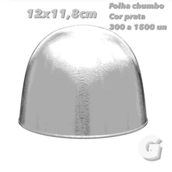 300~1500 KIT Papel Chumbo PRATA Aluminio para Bombons e trufas 12x11,8 cm G (CHOCO)