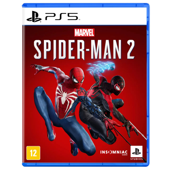 Marvel's Spider-Man 2 Insomniac Games Mídia Física (Lacrado)