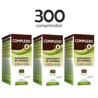 3un Complexo B Arte Nativa 100 Comprimidos
