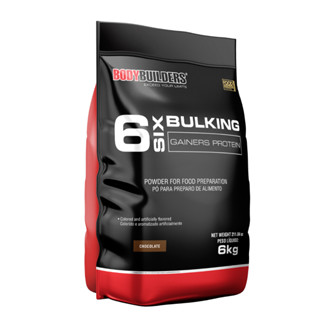 Hipercalórico 6 Six Bulking Gainers Protein 6kg Suplemento Para Aumento de Massa Muscular Bodybuilders