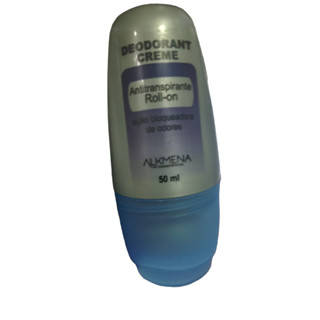 Kit 3 Deodorant Creme - Antitraspirante Roll-on (Alkmena) Desodorante bloqueador de odores.