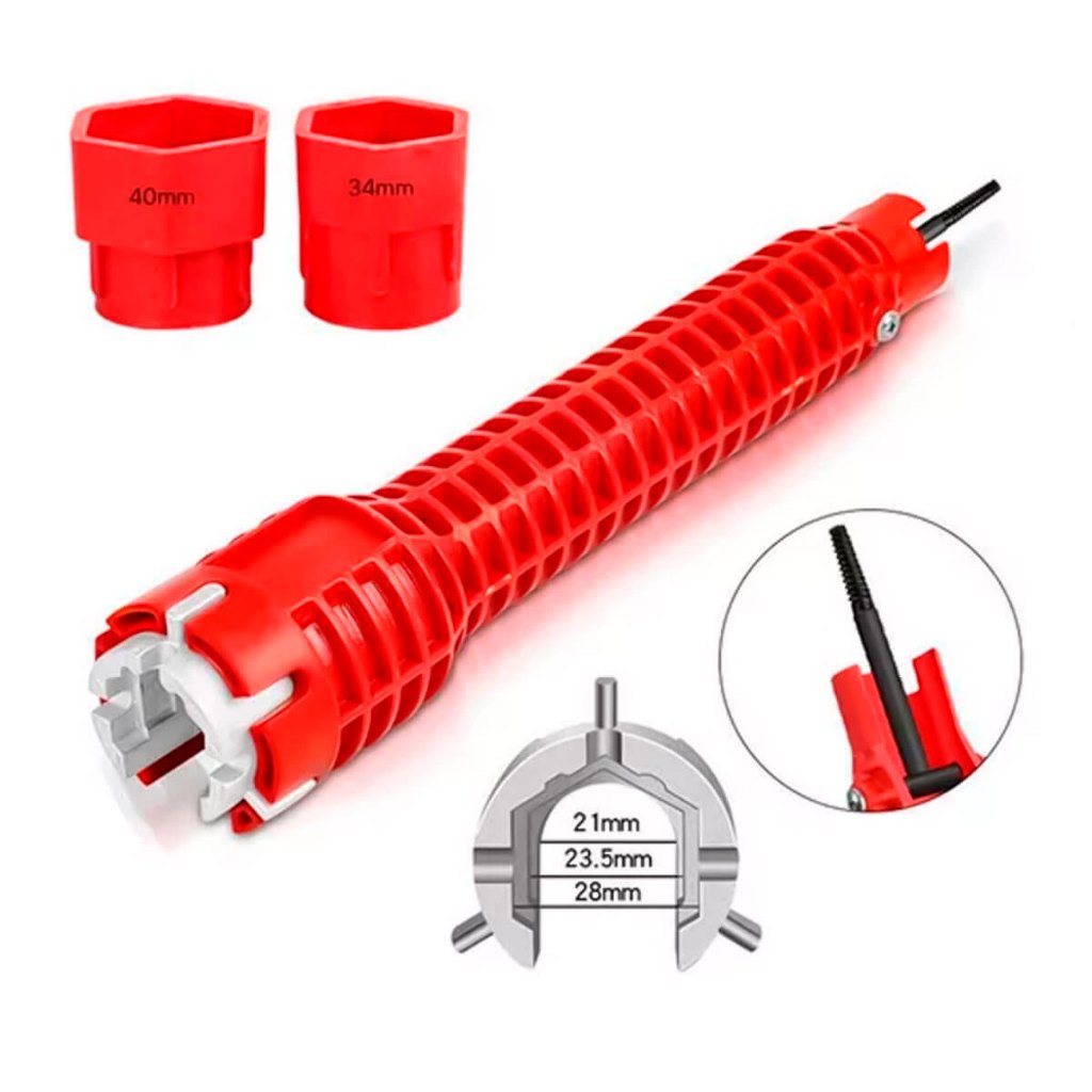 Chave Hidráulica Multifuncional com Nível [8 em 1] Marca Oba Oba Mix Modelo OOM-FE001