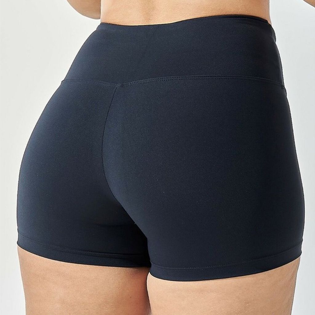 Short Legging Suplex Cintura Alta Meia Coxa Fitness Academia Yoga em Oferta na Shopee