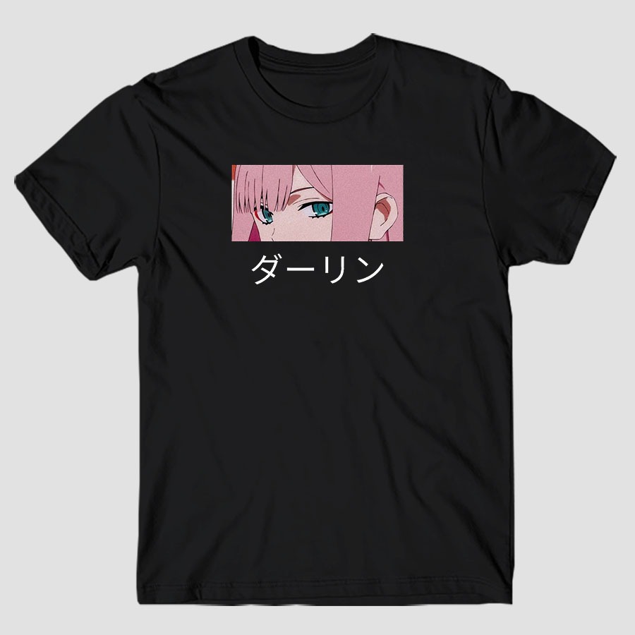 Camiseta Anime Unissex Zero Darling In The Franxx Camiseta Basica Camiseta Casual Camiseta Masculina Camiseta Feminina