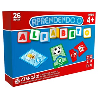 Brinquedo Educativo Pedagógico Aprendendo o Alfabeto Original Divertido Barato Promoção