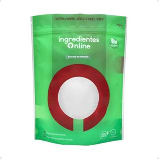 Fécula De Batata Sem Glúten Ingredientes Online 1 Kg