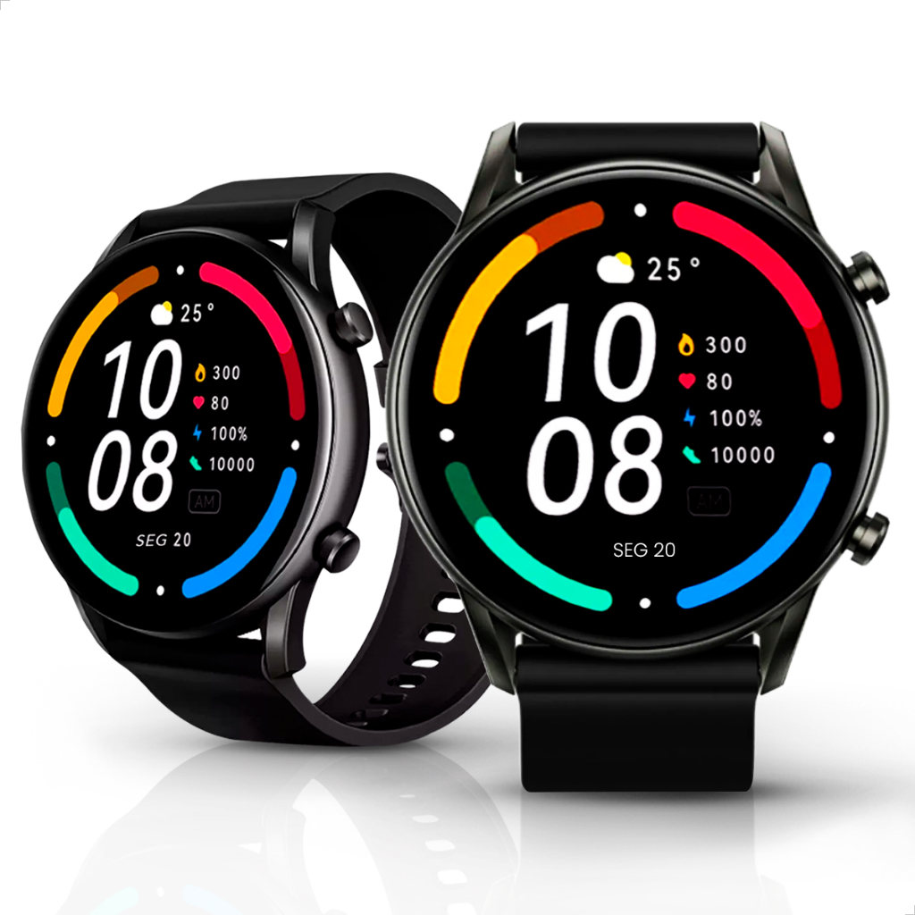 Relógio Inteligente Smartwatch Haylou RT2 Fitness Tela Colorida 1.32" Original Com NF