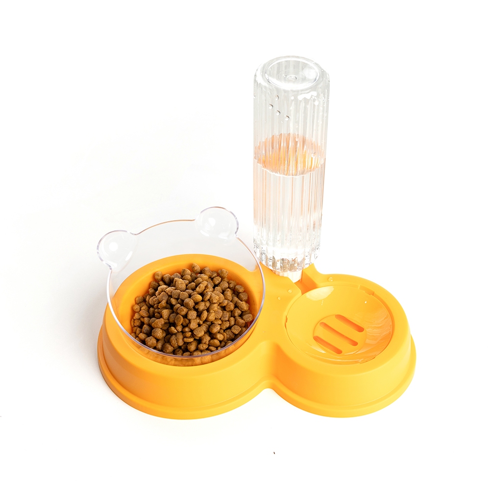 Comedouro Plástico Funcional Para Comida E Água Postura Correta Cachorro E Gato em Oferta na Shopee