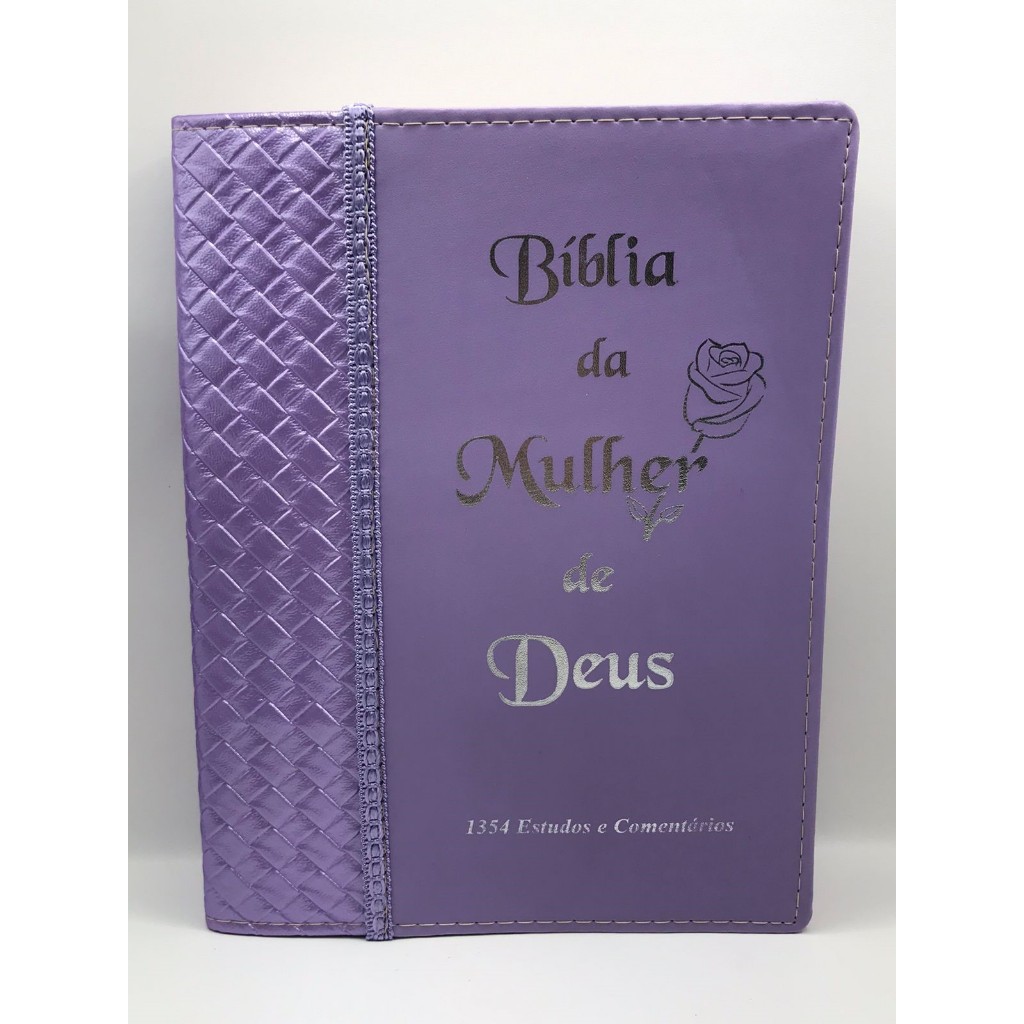 Bíblia de Estudo Da Mulher de Deus - Luxo - Falas de Jesus em Realce - Com índice em Oferta na Shopee