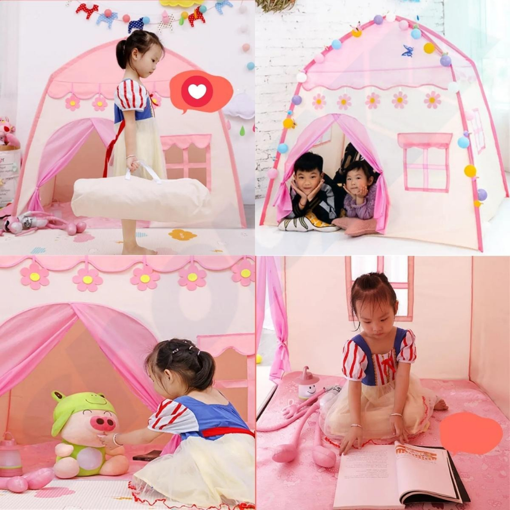 Barraca Tenda Infantil Casinha Resistente Dobravel