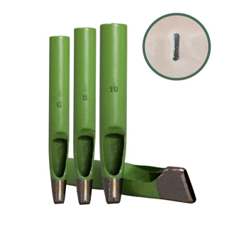 Vazador Charneira Perfurador de Couro Borracha Sintético Graziano em Oferta na Shopee