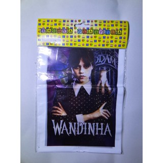 Sacola surpresa Plástica Aniversário Festa Personalizada Wandinha c/ 10 unidades em Oferta na Shopee