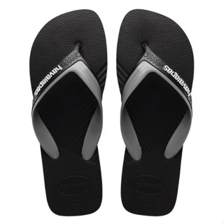 Chinelo Havaianas Dual Preto e Cinza