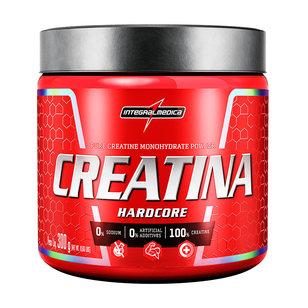 Creatina Monohidratada 100% Pura Integral Médica 300g
