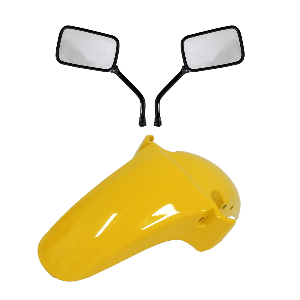 Paralama E Retrovisor Preto Cbx 250 Twister Ano 2001 2002 2003 2004 2005 2006 2007 2008