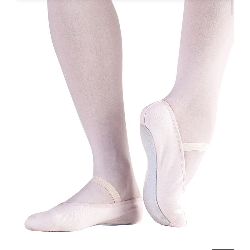 OFERTA DE Sapatilha de Ballet ROSA, PRETA e BRANCA Meia Ponta Sola Inteira sintética SÓ DANÇA F-0022/B - em Korino.