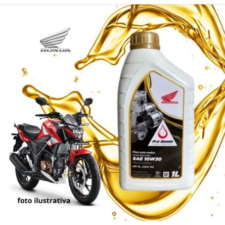 Oleo Genuino Honda Semissintético Sae 10w-30 4t 1 Un em Oferta na Shopee