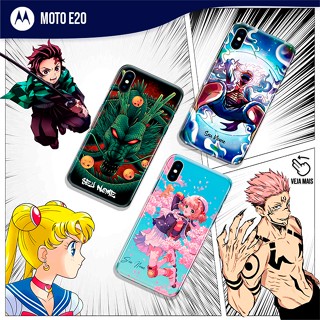 Capa Capinha  - Moto E20 - Animes