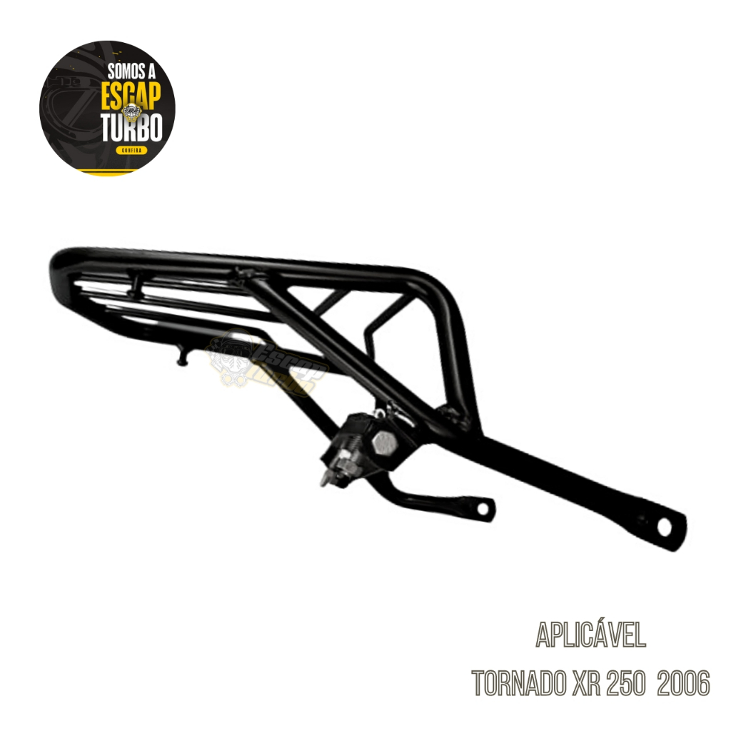 Bagageiro Tornado Xr 250 Até 2008 Preto Fortuna