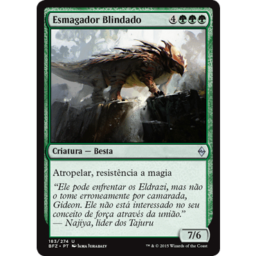 Esmagador Blindado (Beast) - - Magic The Gathering